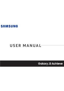Samsung Galaxy J3 Achieve manual. Smartphone Instructions.
